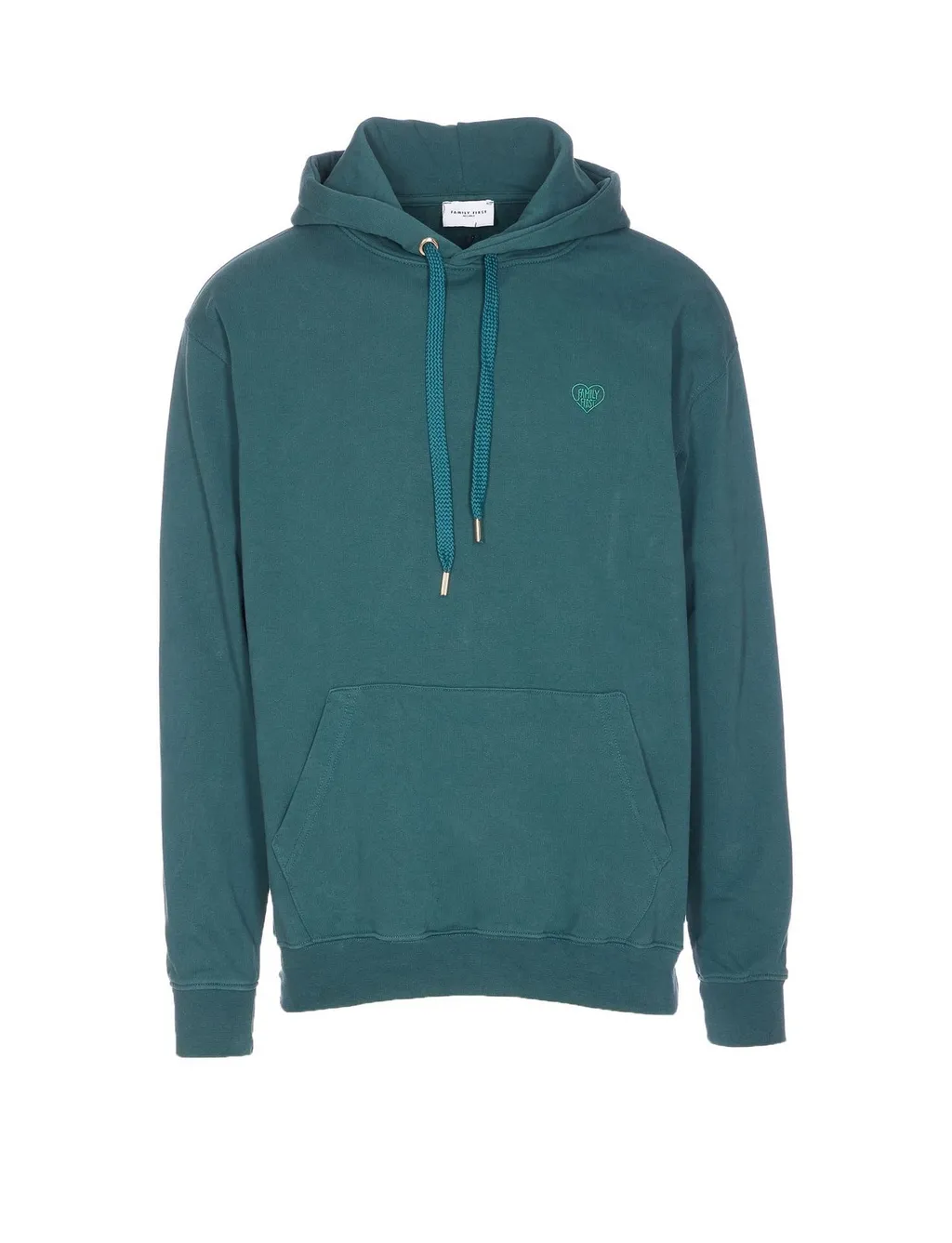 Family First Heart Logo Hoodie