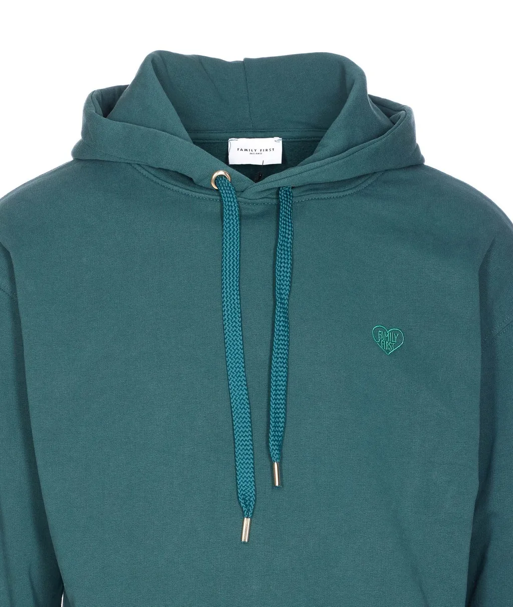 Family First Heart Logo Hoodie