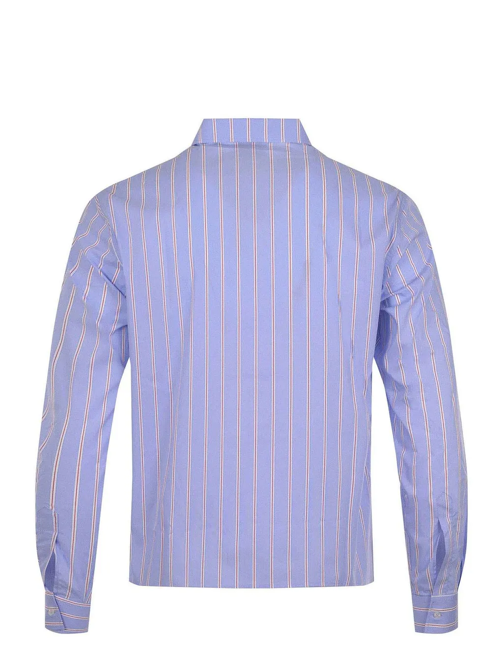 Family First Striped Button-Up Shirt