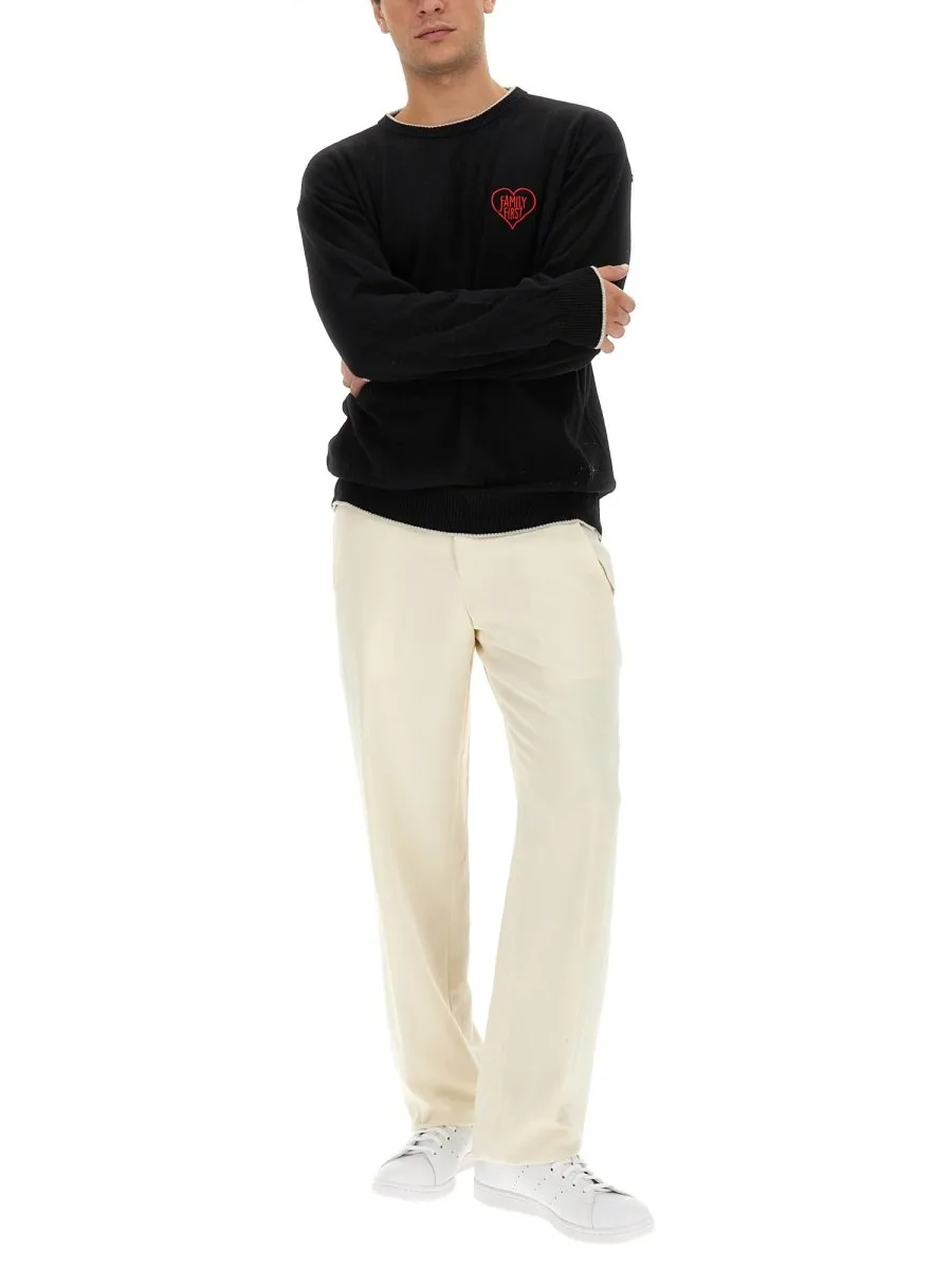 Family First Logo Emblem Sweater