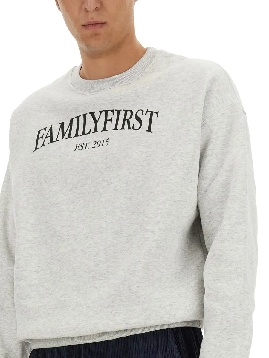 Family First Logo Emblem Sweater