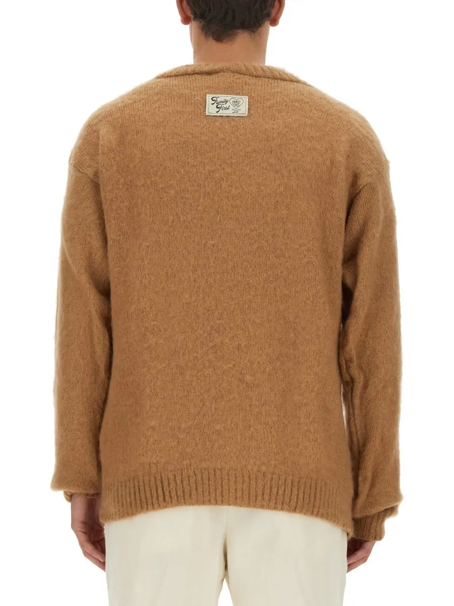 Family First Classic V Neck Sweater