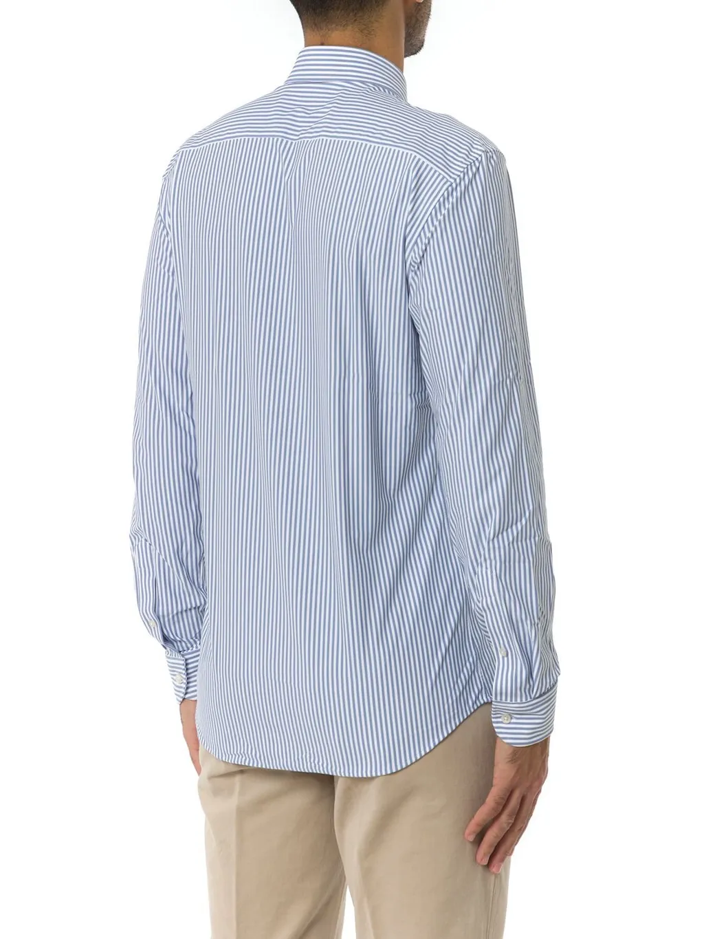Fay Buttoned Striped Shirt