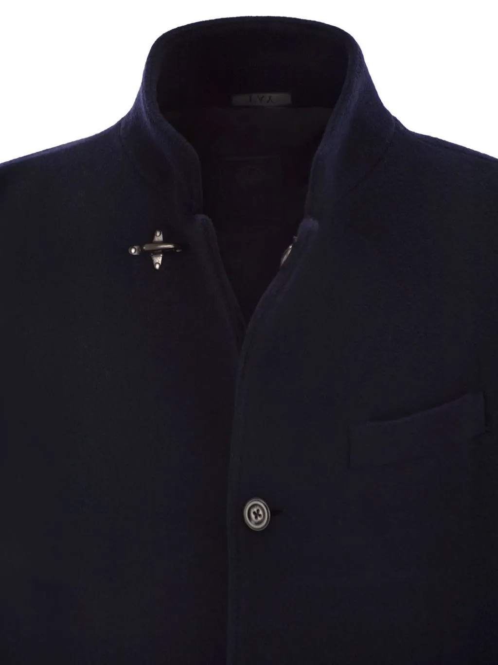 Fay Herringbone Wool-Blend Coat