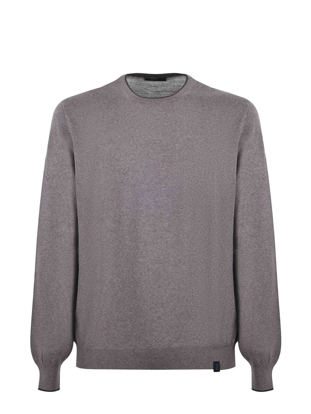 Fay Fay Elbow-Patch Crewneck Jumper