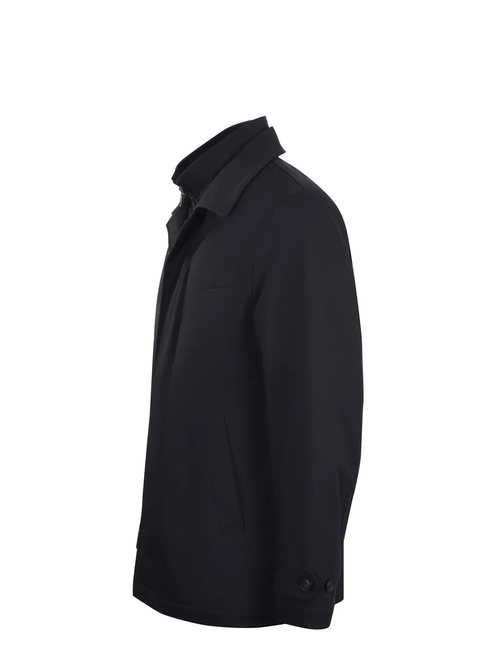 Fay Padded Nylon Twill Coat