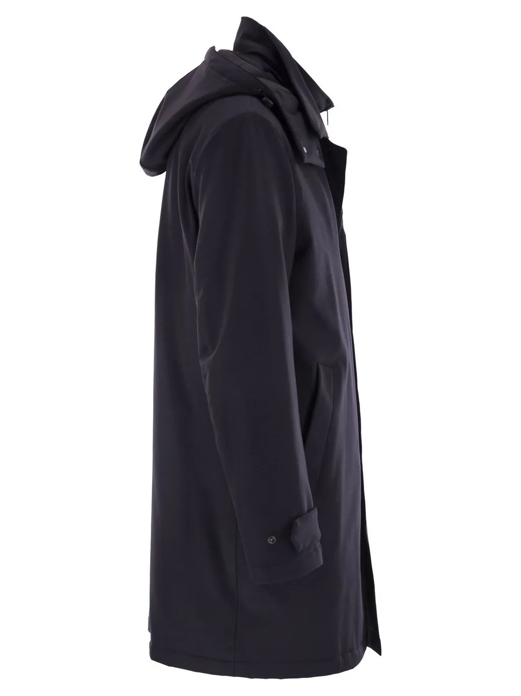 Fay Travel Stretch Jersey Coat