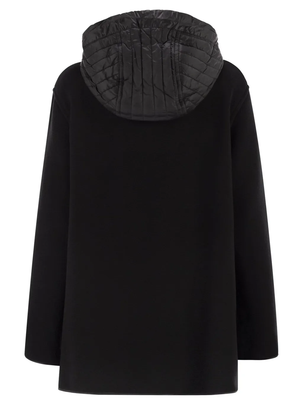 Fay Hooded Wool-Cashmere Pea Coat