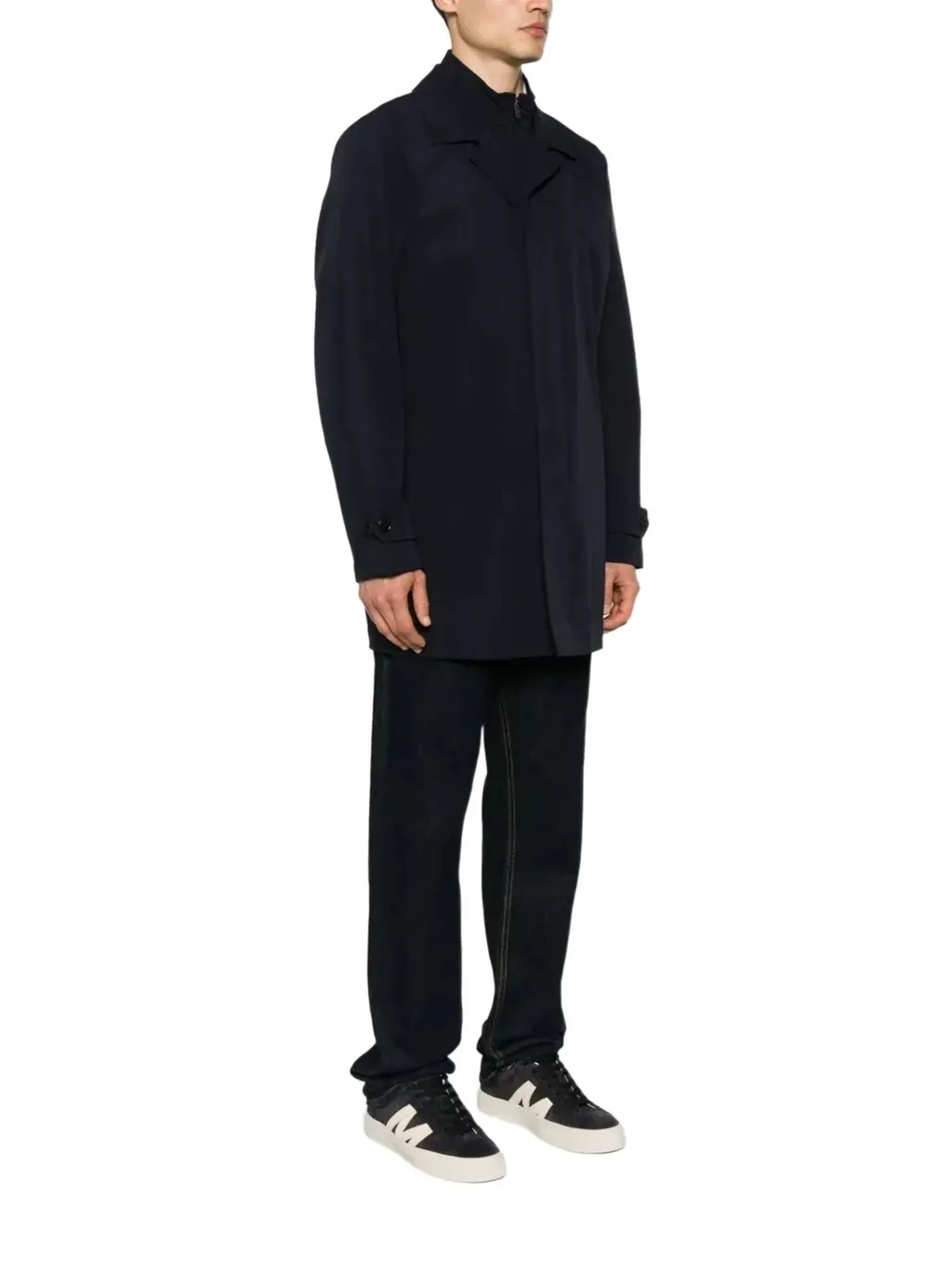 Fay Concealed Fly Coat
