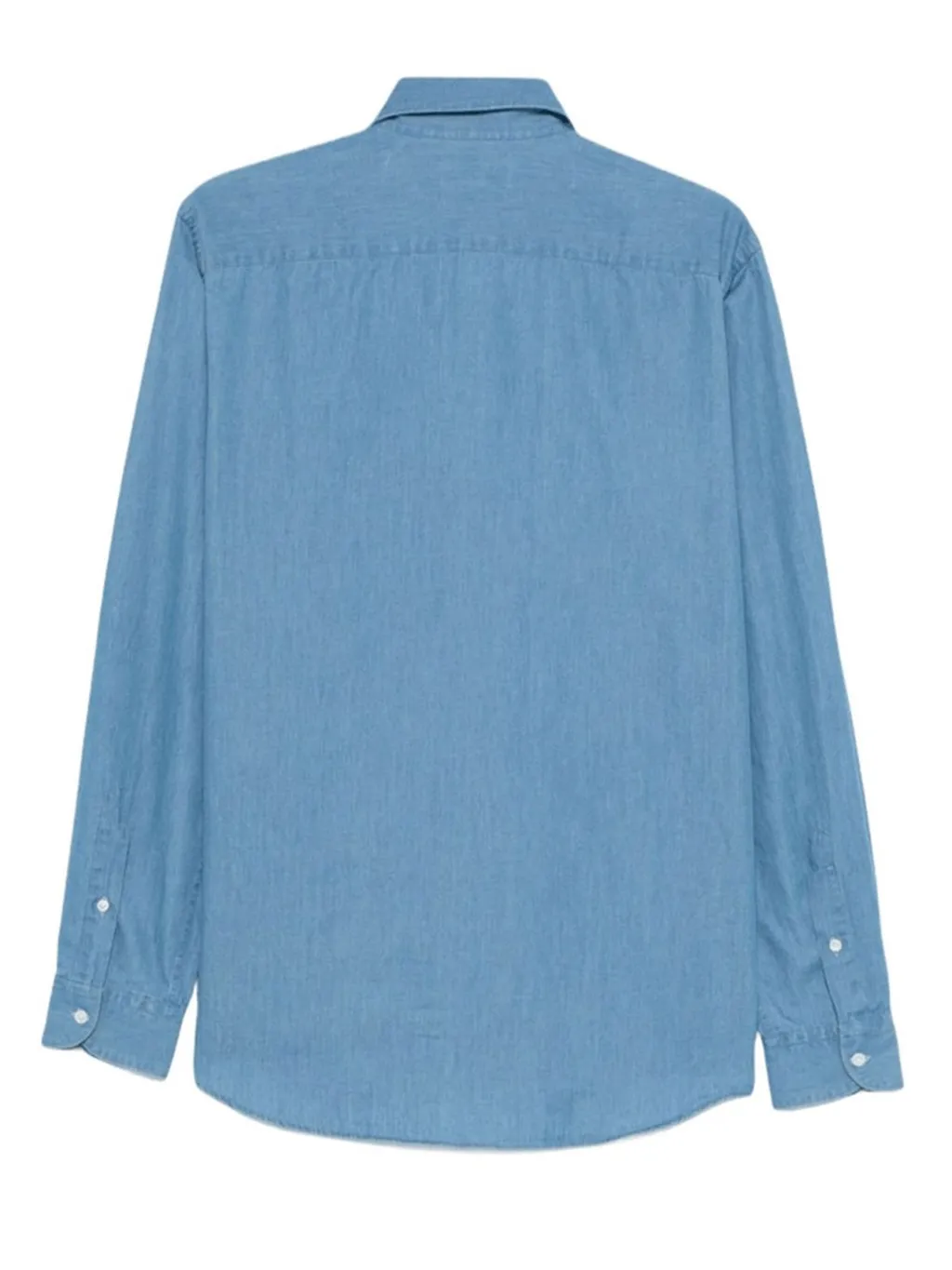 Fay Denim French Collar Shirt