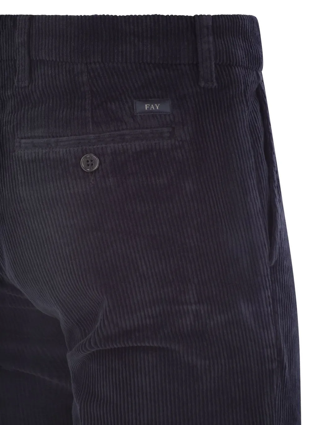Fay Slim Corduroy Capri Pants