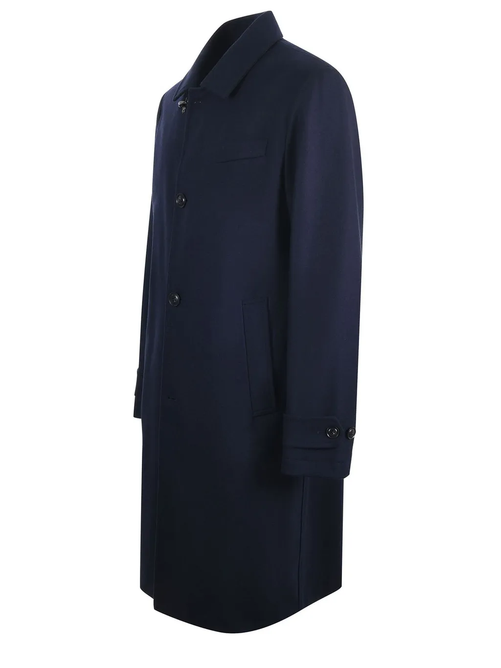 Fay Three-Button Wool Coat
