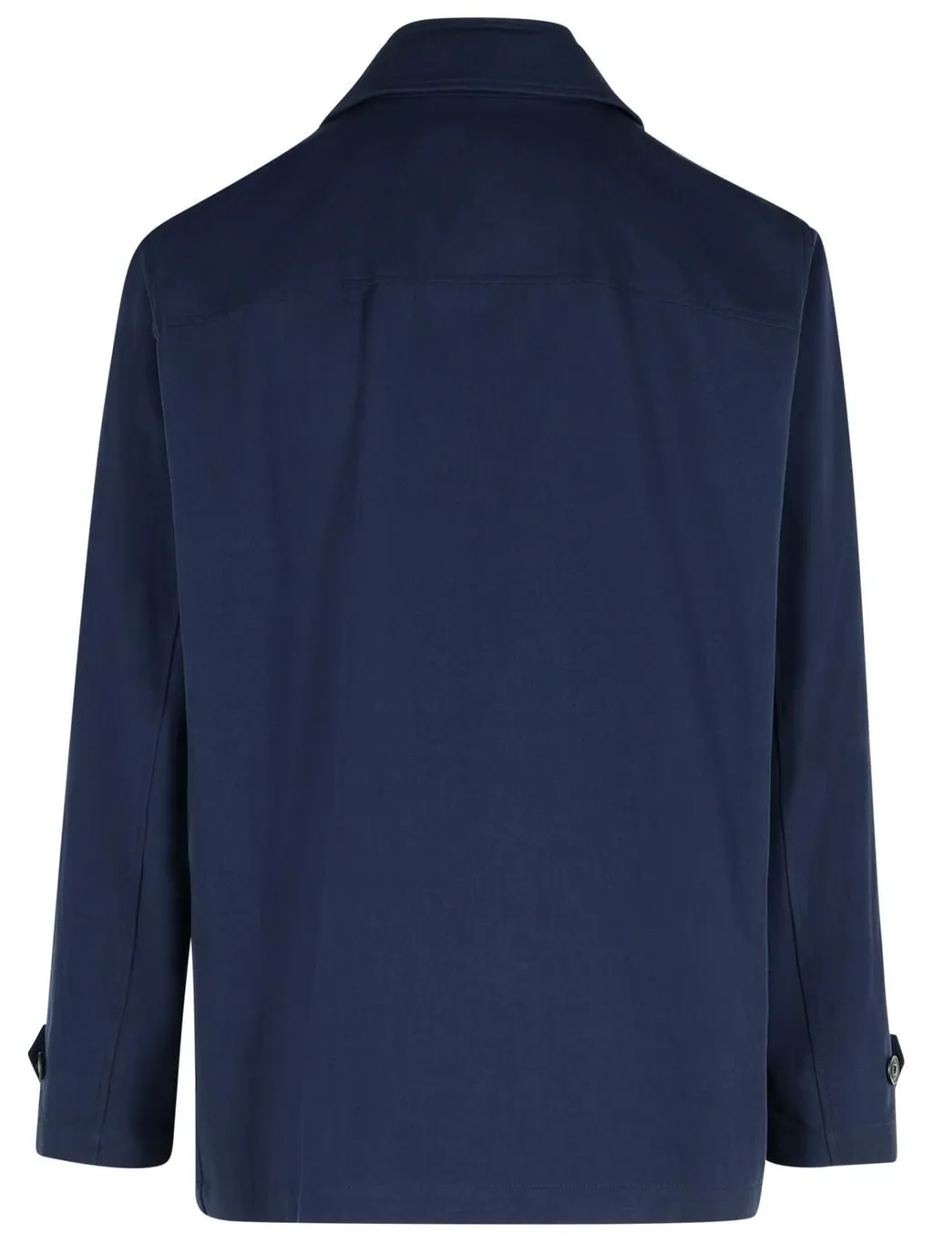 Fay Double-Zip V-Neck Jacket