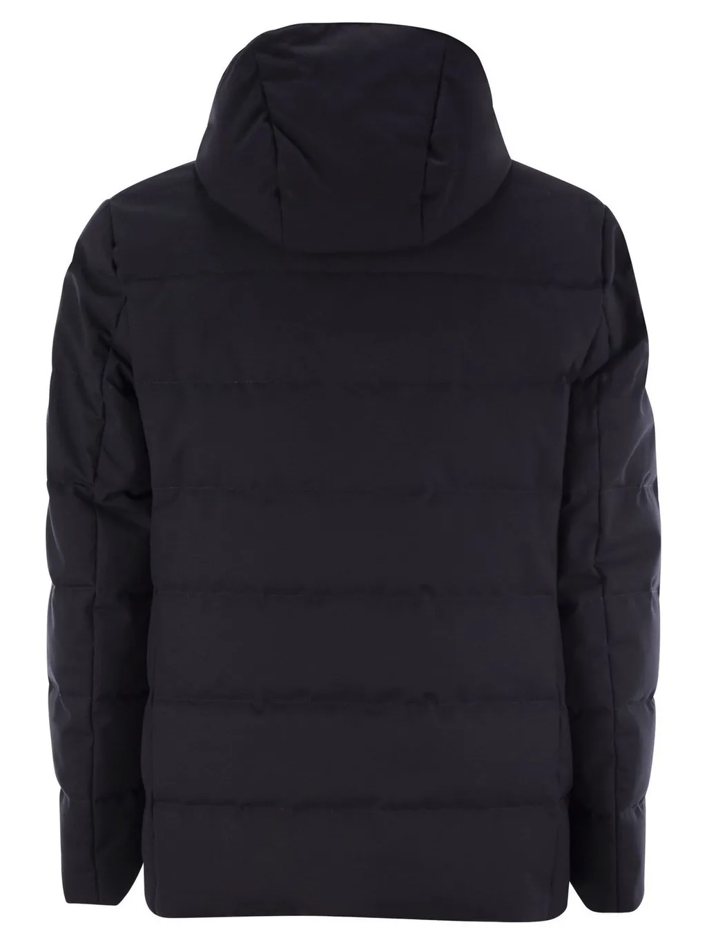 Fay Double-Breasted Hooded Jacket