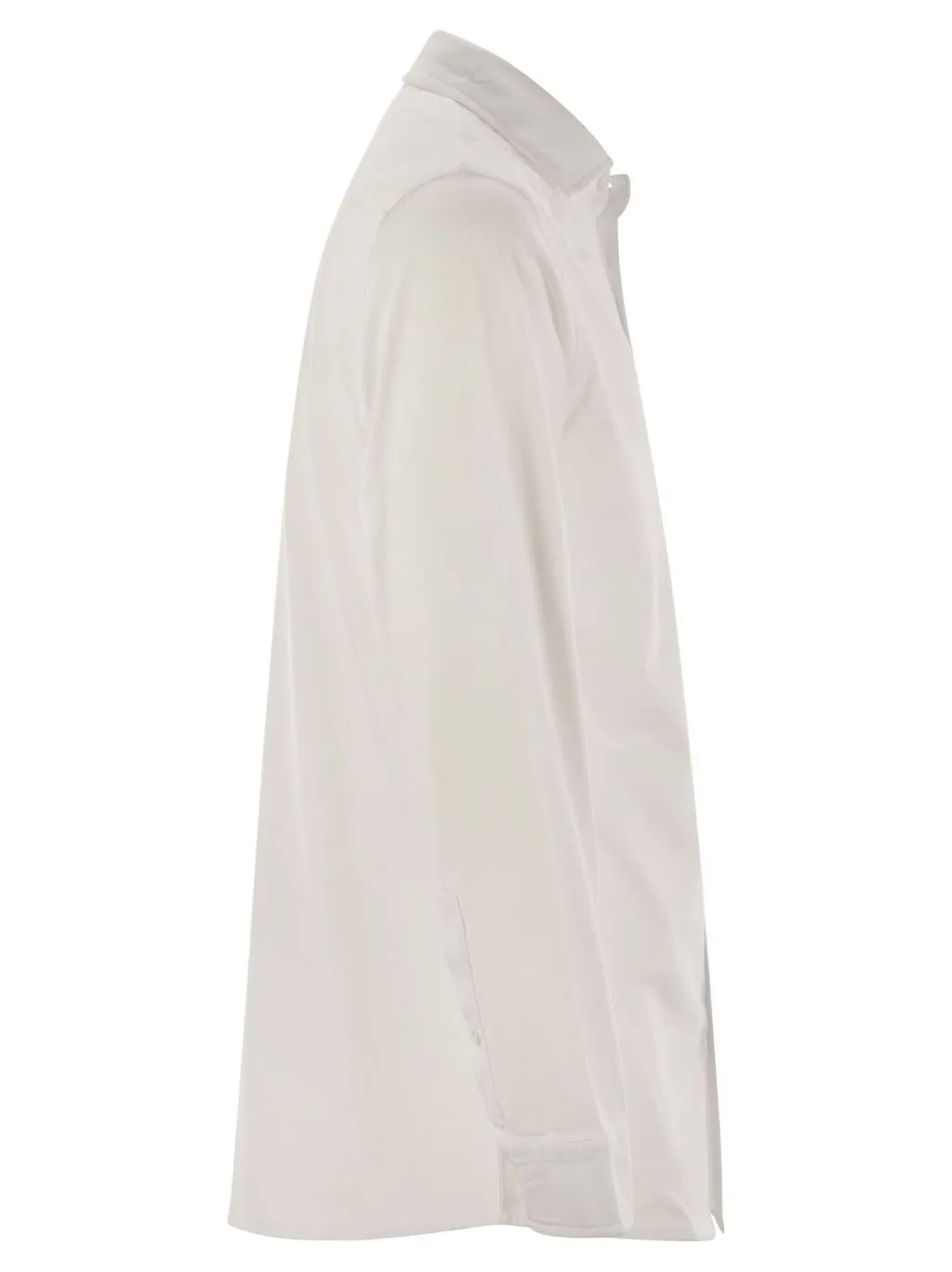 Fay French Collar Logo Shirt