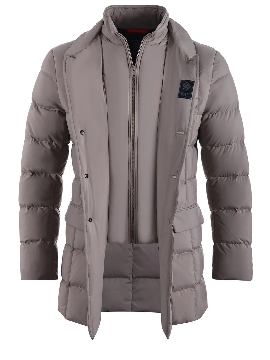 Fay Quilted Down Coat
