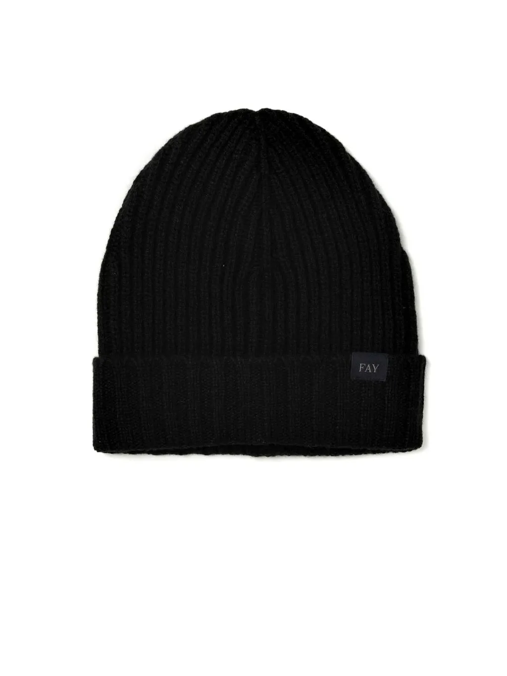 Fay English Rib Beanie Hat
