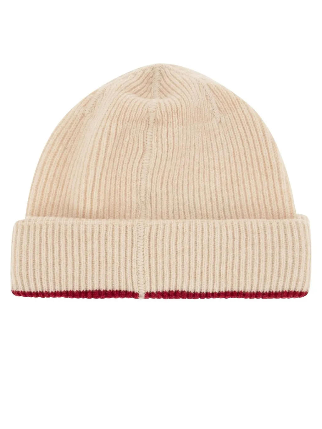 Fay Ribbed Knit Beanie Hat