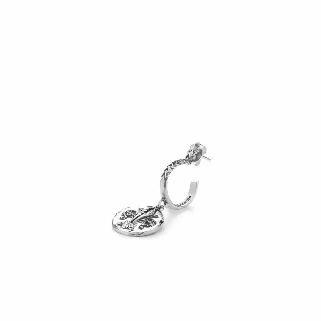Emanuele Bicocchi Lily Coin Single Earring