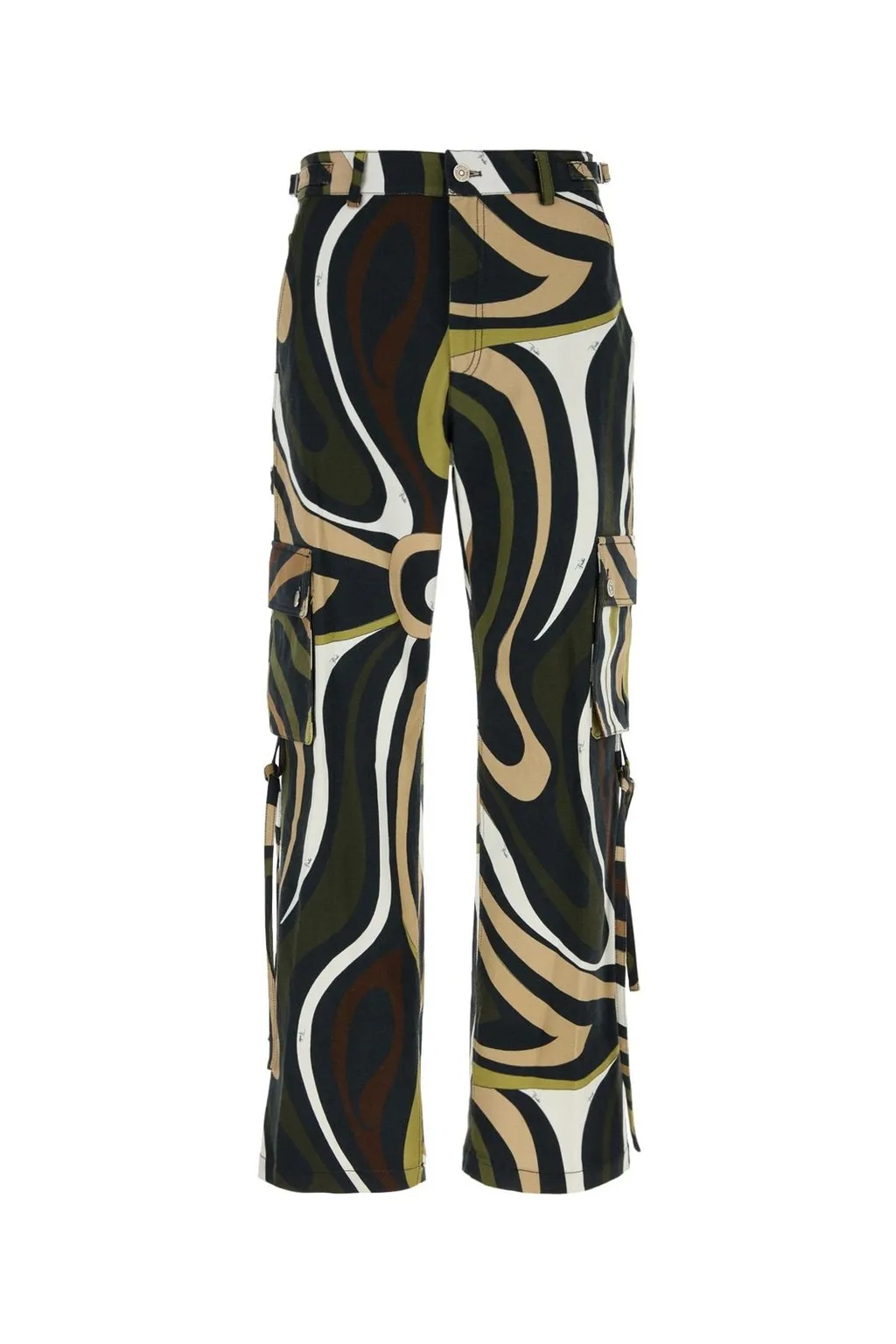 Emilio Pucci Canvas Cargo Pants