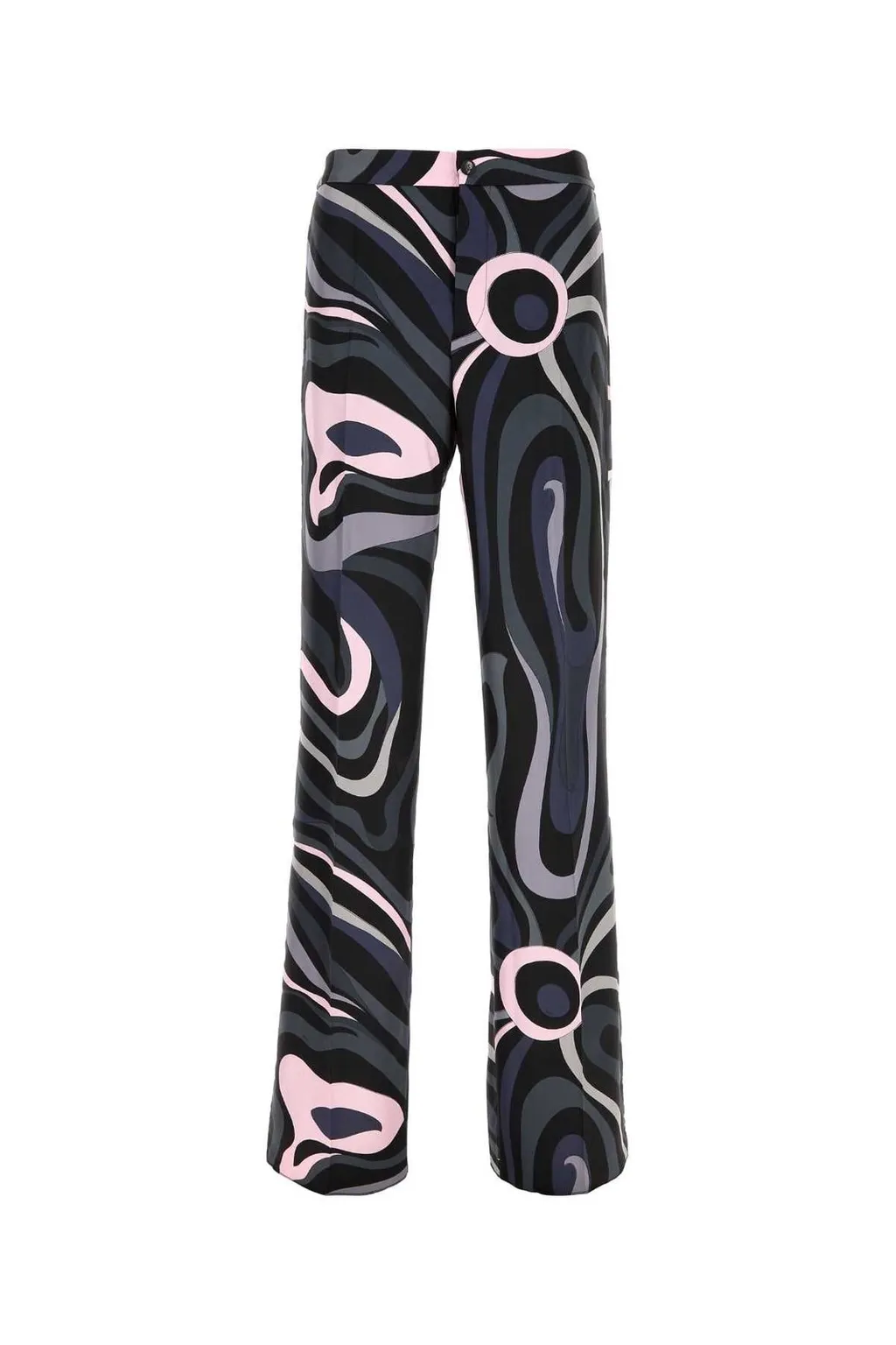 Emilio Pucci Printed Silk Twill Pants