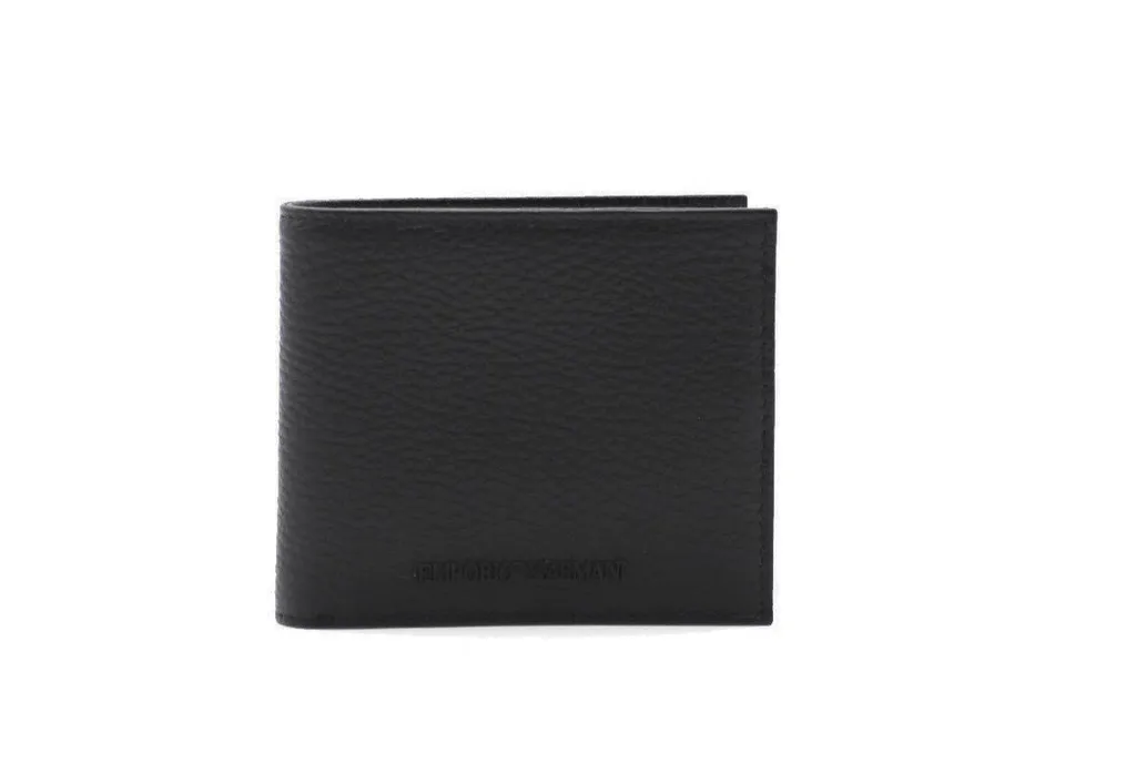 Emporio Armani Logo Detailed Bi-Fold Wallet