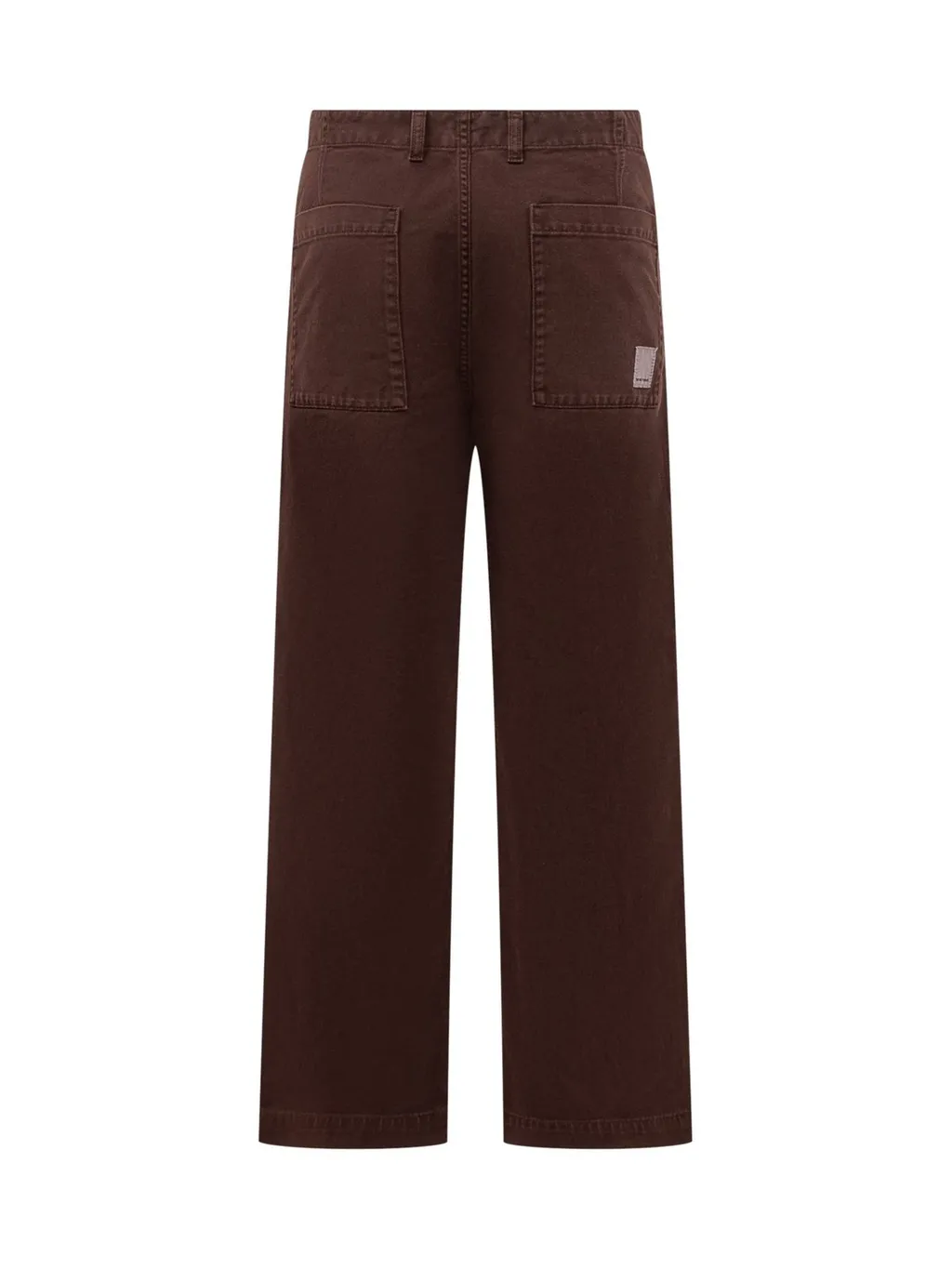 Emporio Armani Button Detailed Straight Leg Pants