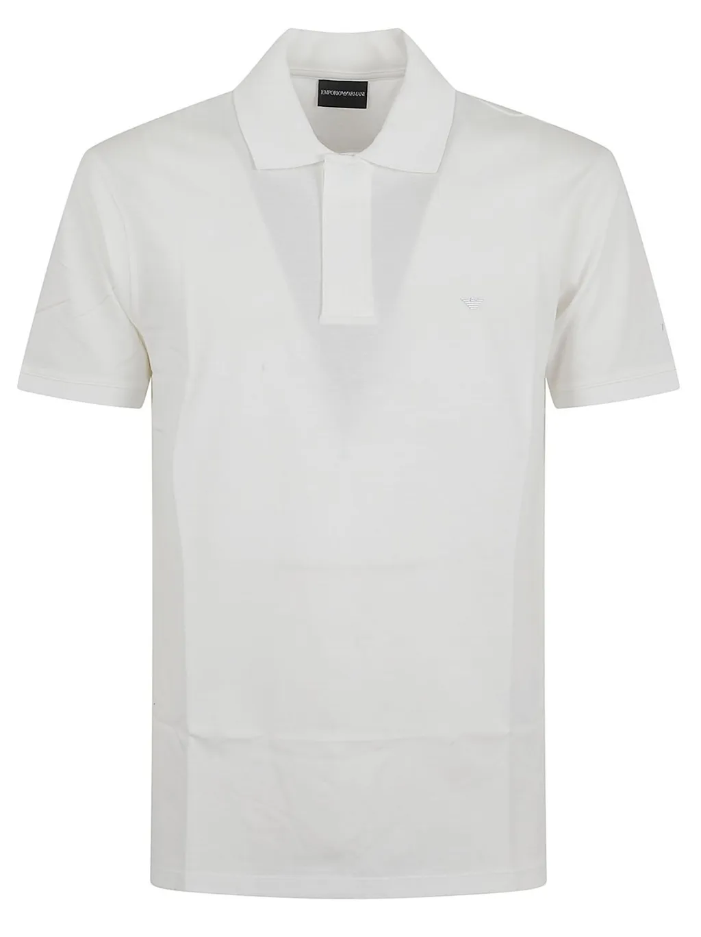 Emporio Armani Logo Patch Short-Sleeved Polo Shirt
