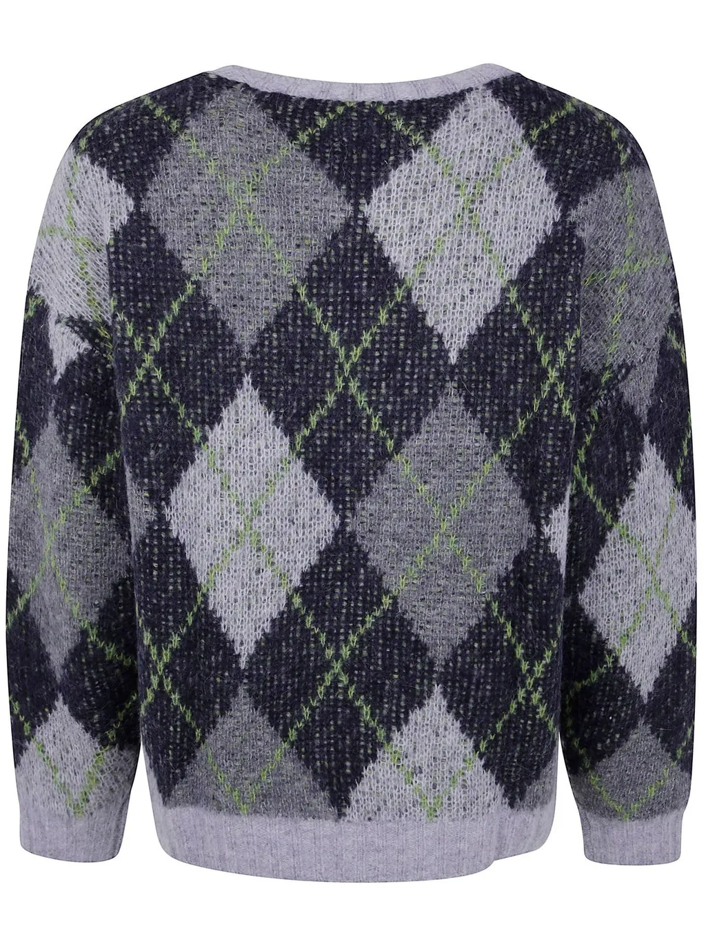 Emporio Armani All-Over Patterned Crewneck Jumper