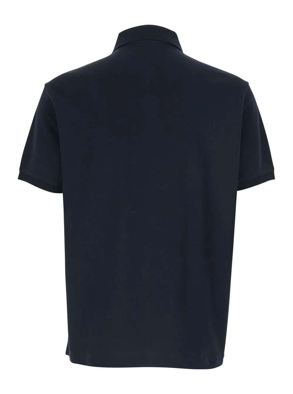 Emporio Armani Logo Embroidered Short-Sleeved Polo Shirt