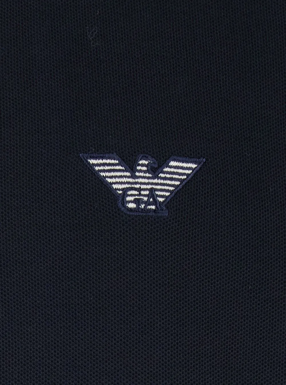 Emporio Armani Logo Embroidered Short-Sleeved Polo Shirt