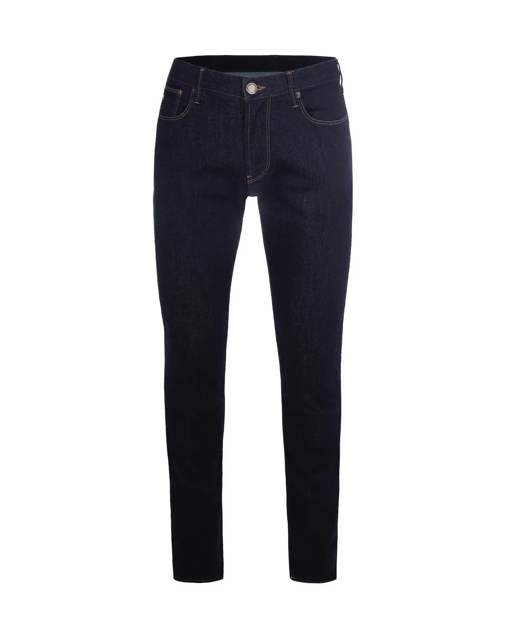 Emporio Armani Logo Plaque Skinny Jeans