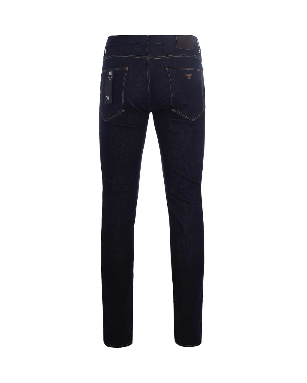 Emporio Armani Logo Plaque Skinny Jeans