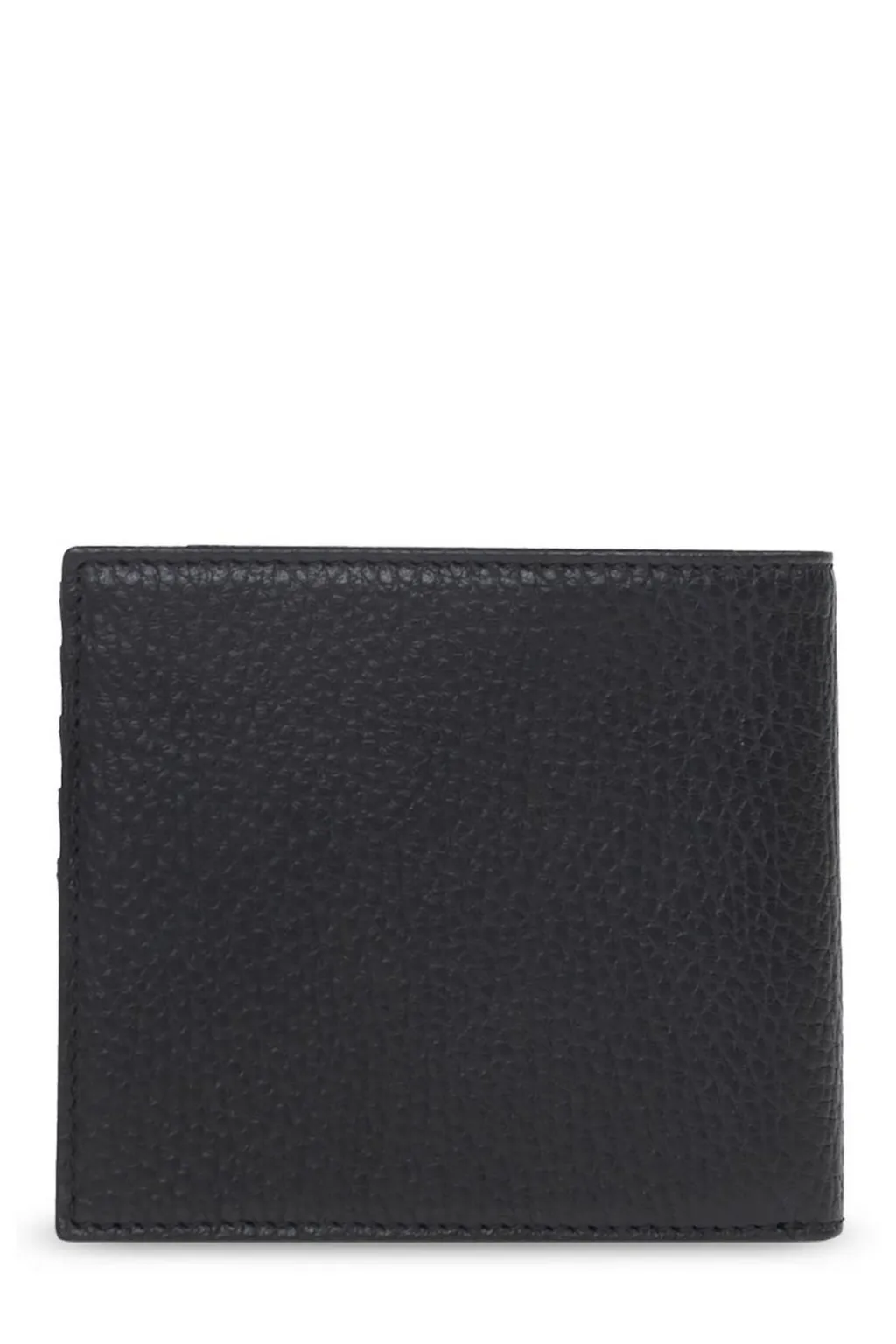 Emporio Armani Logo Embossed Bi-Fold Wallet