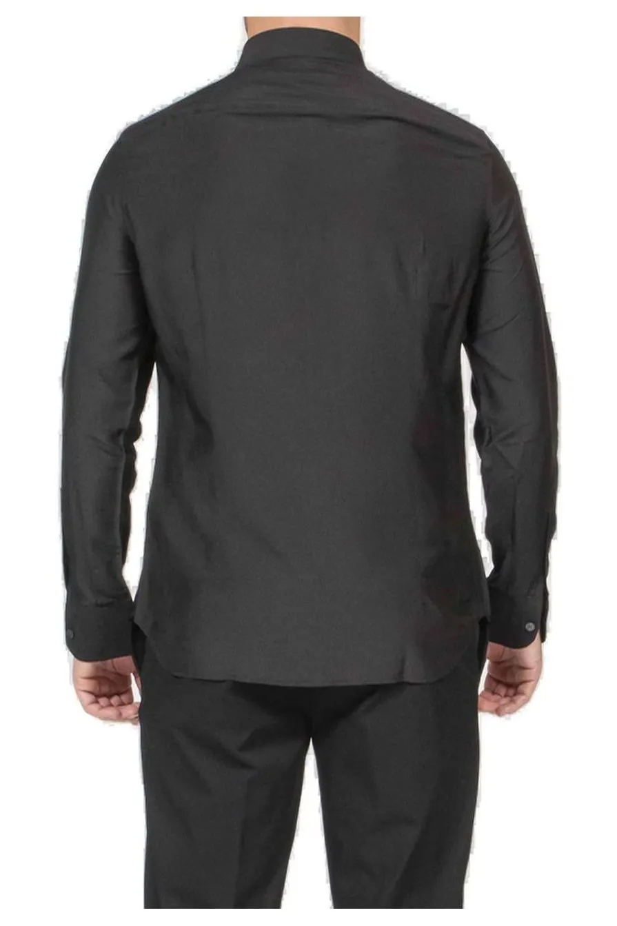 Emporio Armani Long-Sleeved Button-Up Shirt