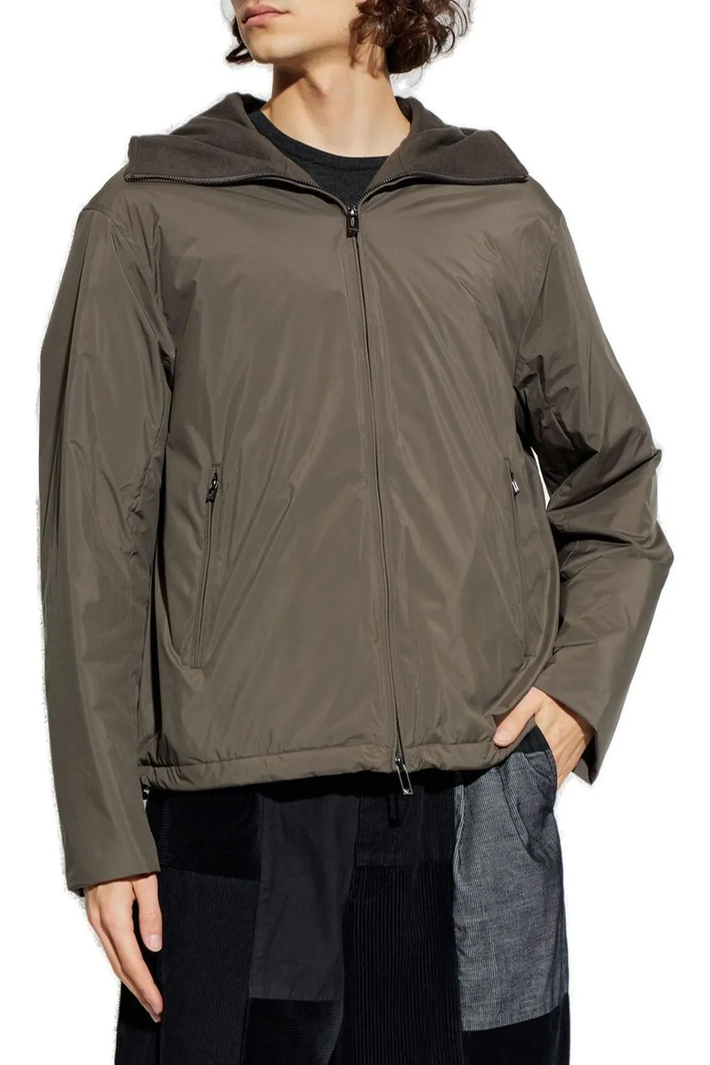 Emporio Armani Long Sleeved Hooded Jacket