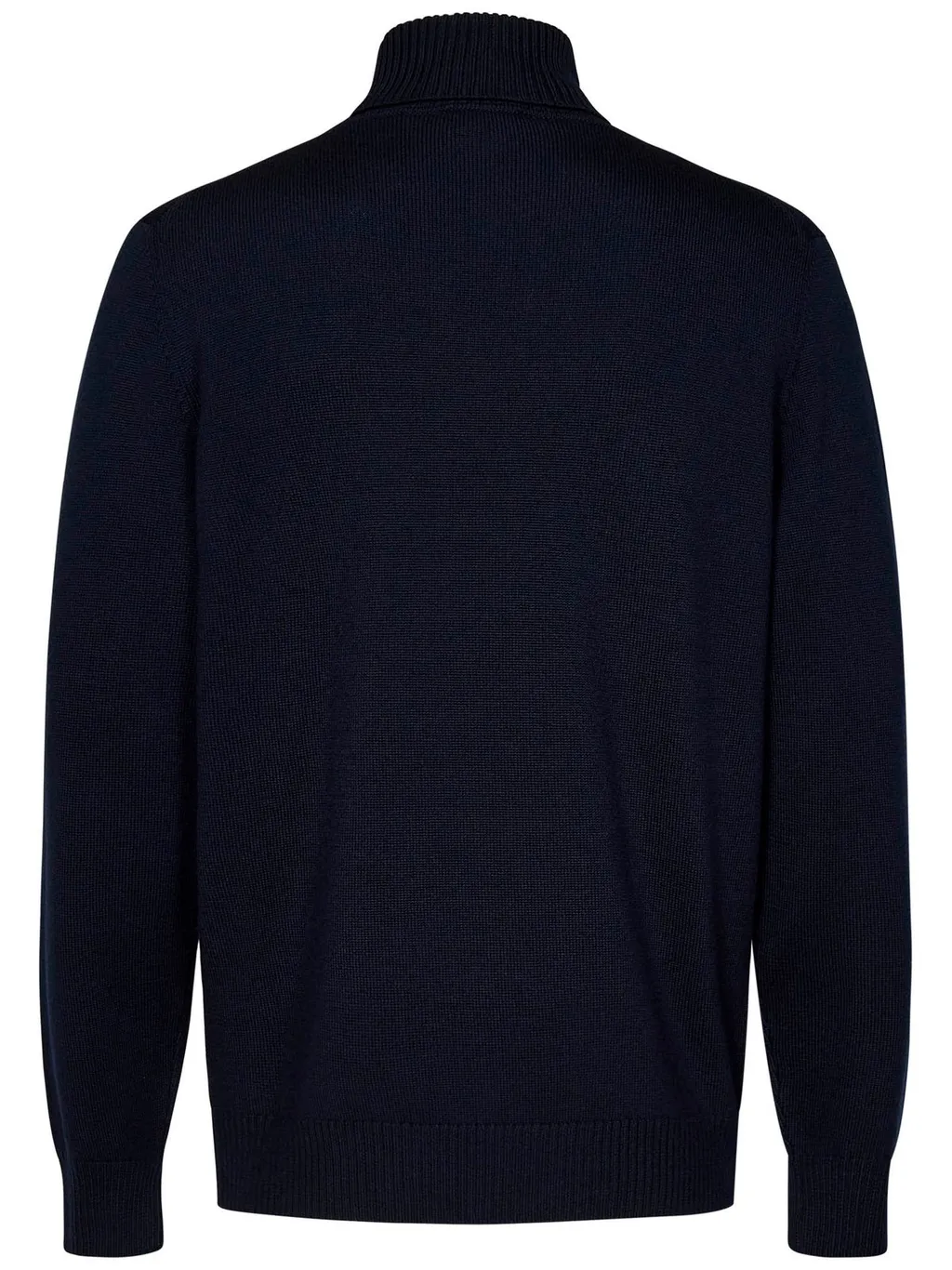 Emporio Armani Roll-Neck Straight Hem Knitted Jumper