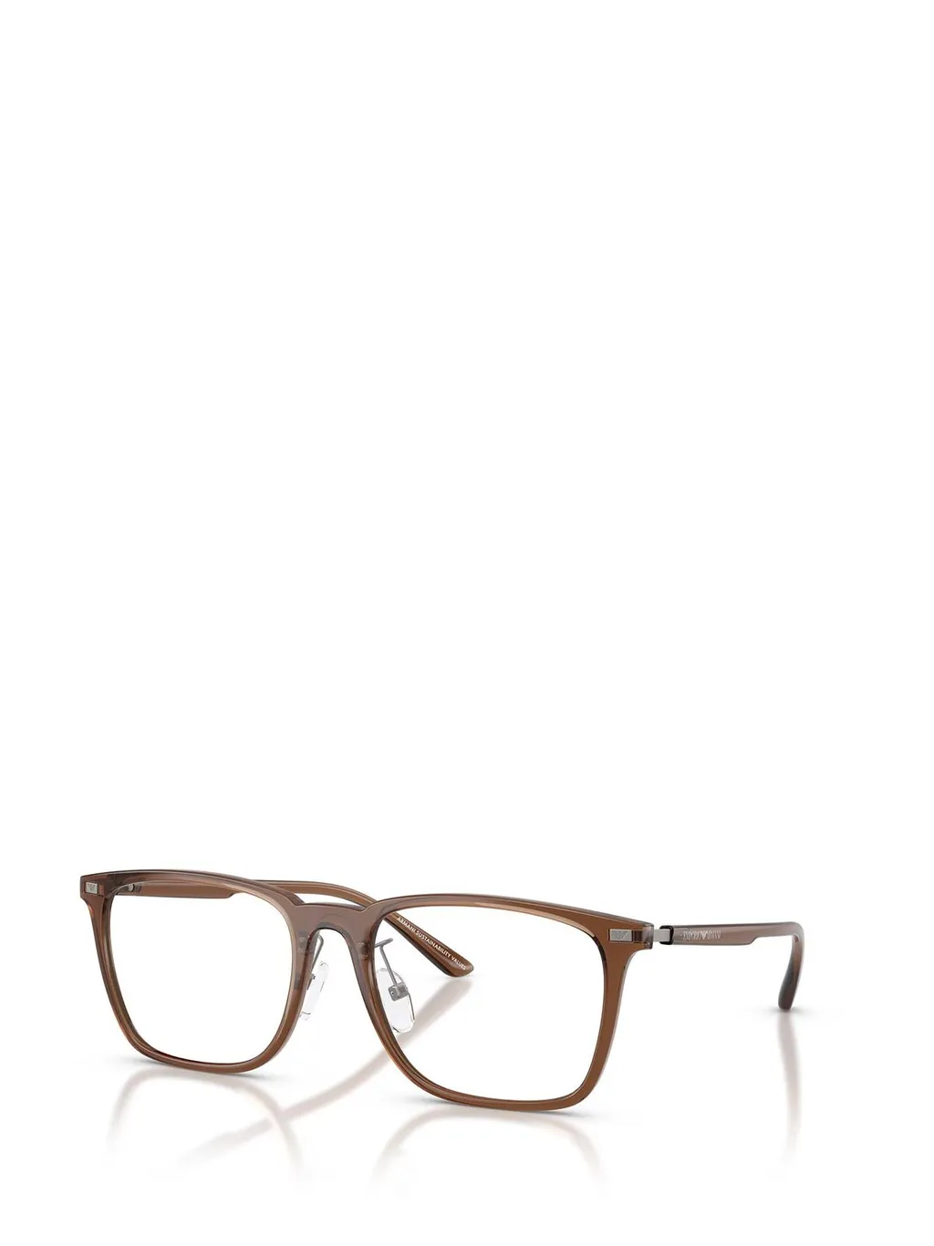 Emporio Armani Rectangular Frame Glasses