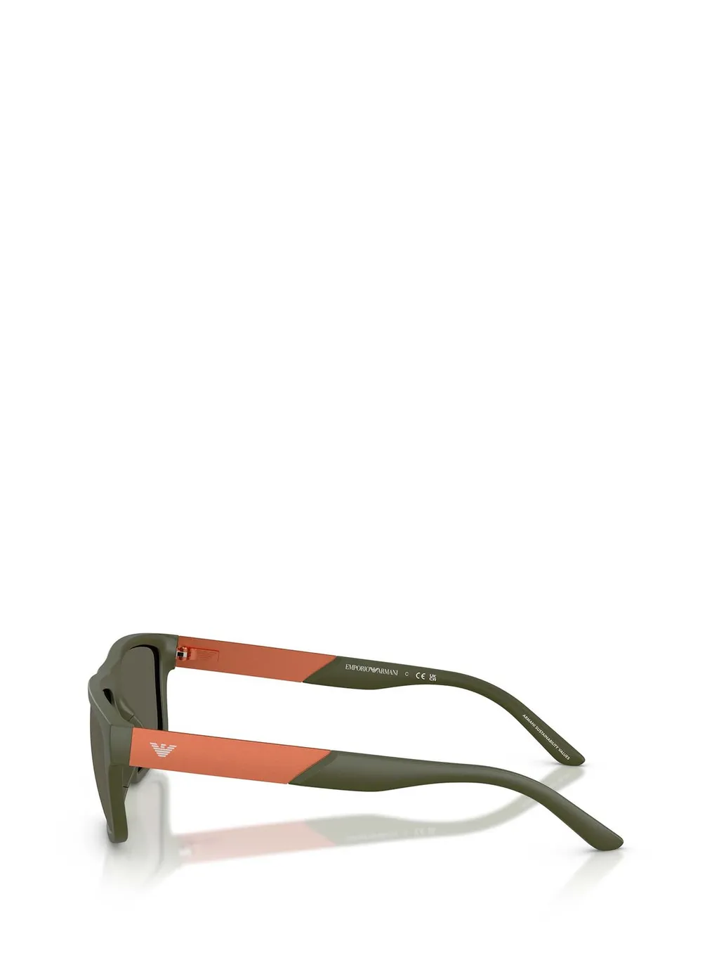 Emporio Armani Rectangular Frame Sunglasses
