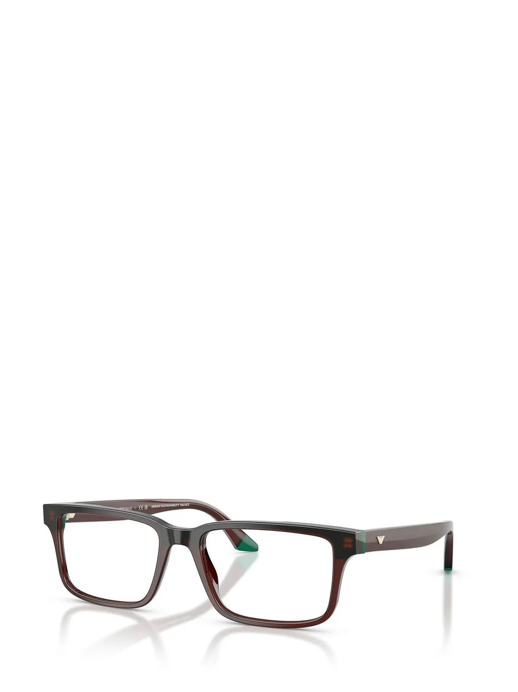 Emporio Armani Rectangular Frame Glasses