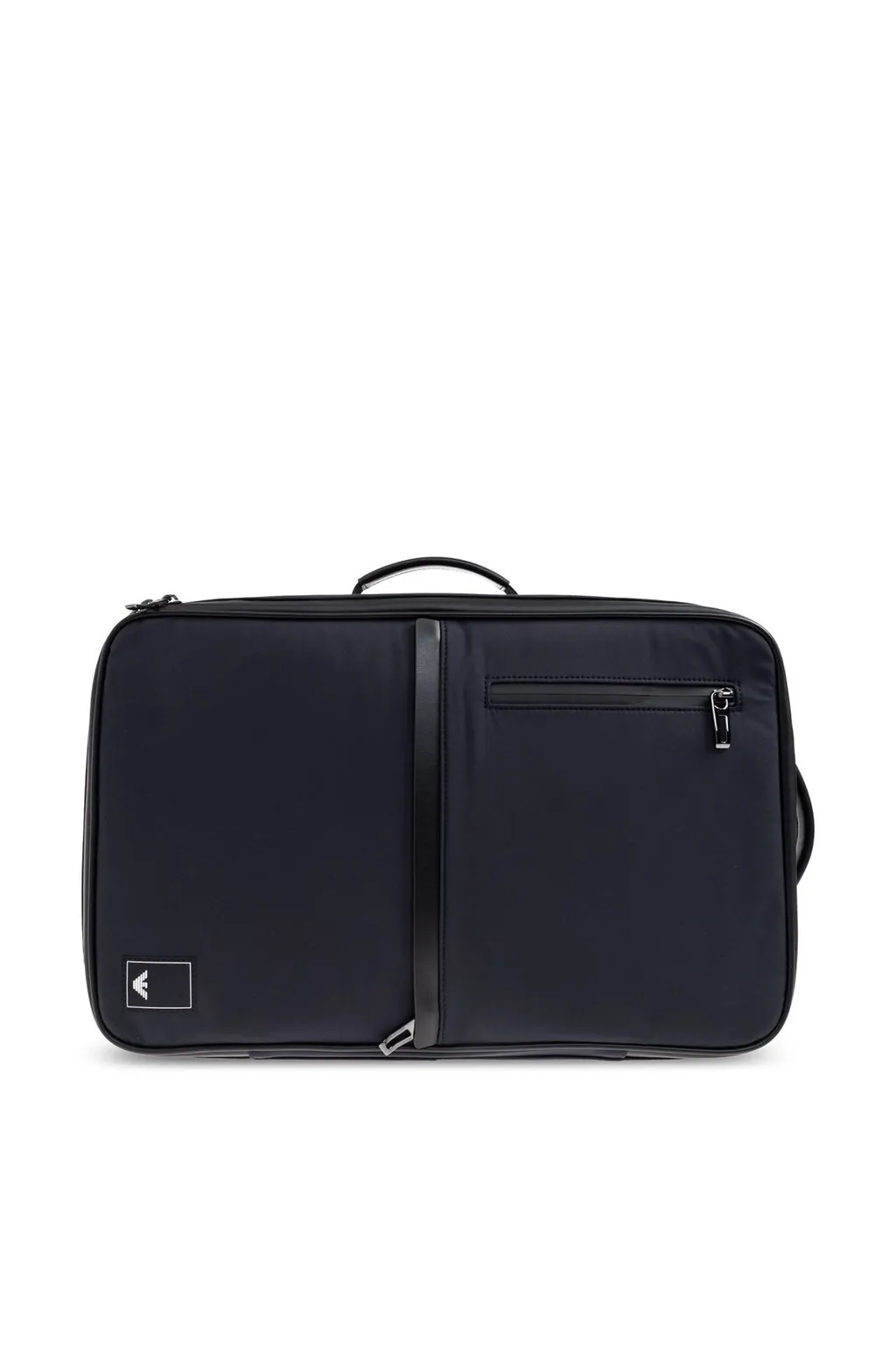 Emporio Armani Logo-Patch Zipped Backpack