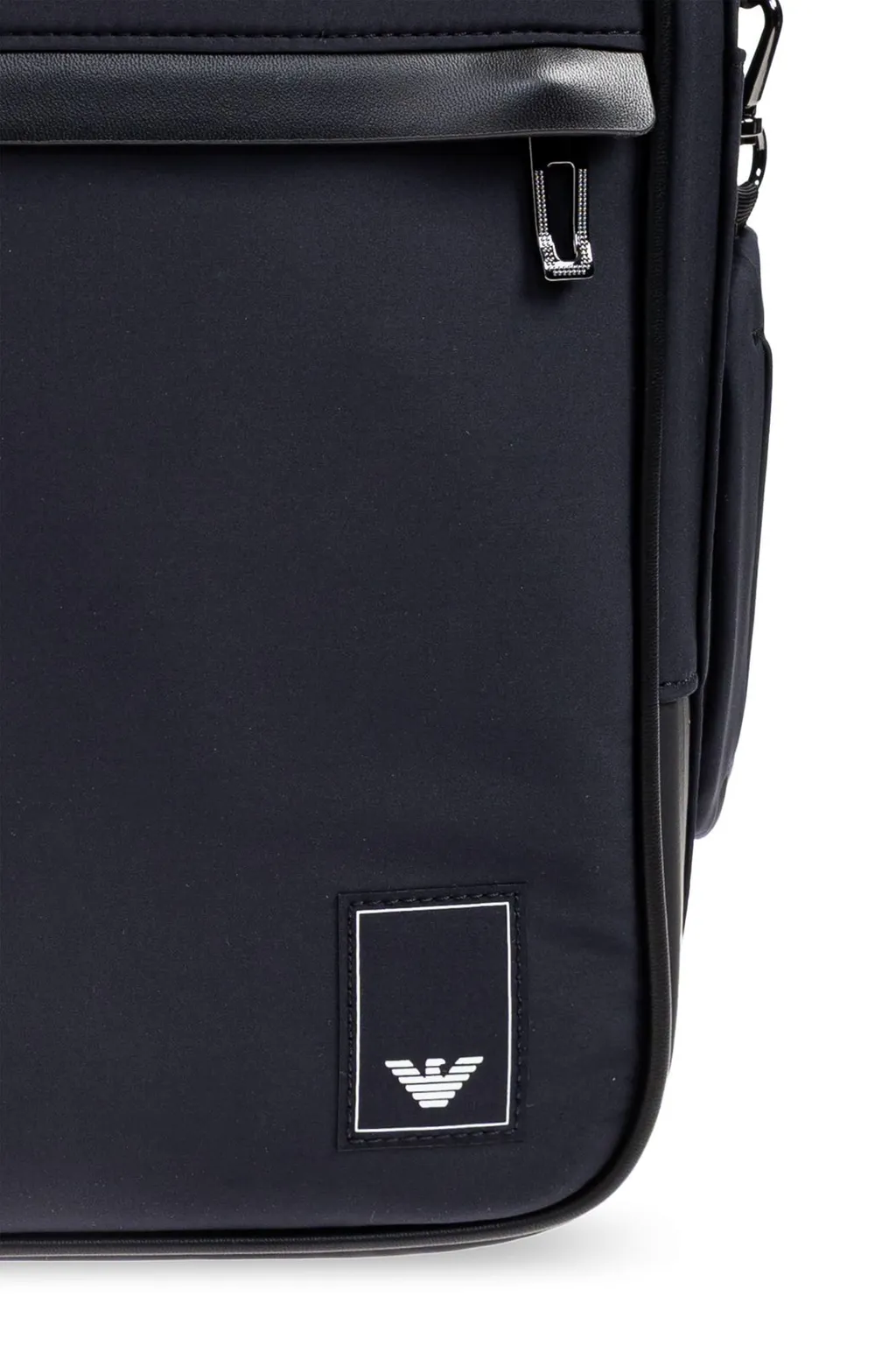 Emporio Armani Logo-Patch Zipped Backpack