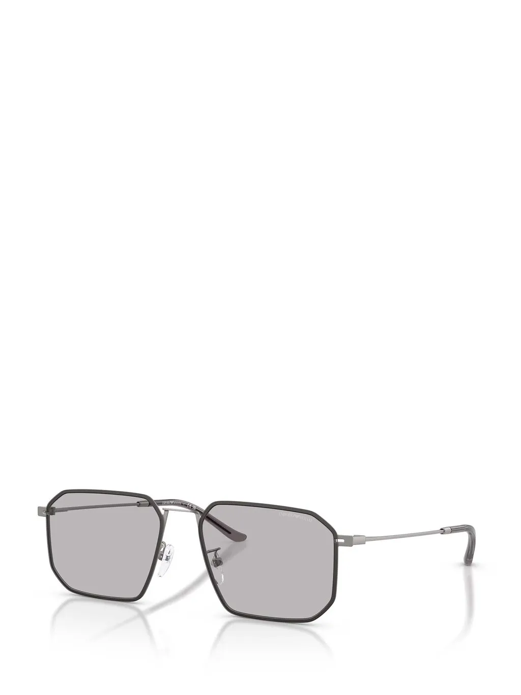 Emporio Armani Geometric Frame Sunglasses