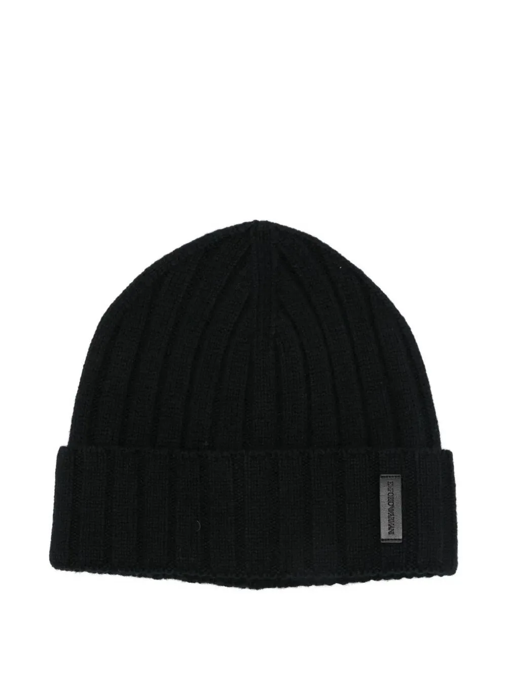 Emporio Armani Turn-Up Brim Beanie