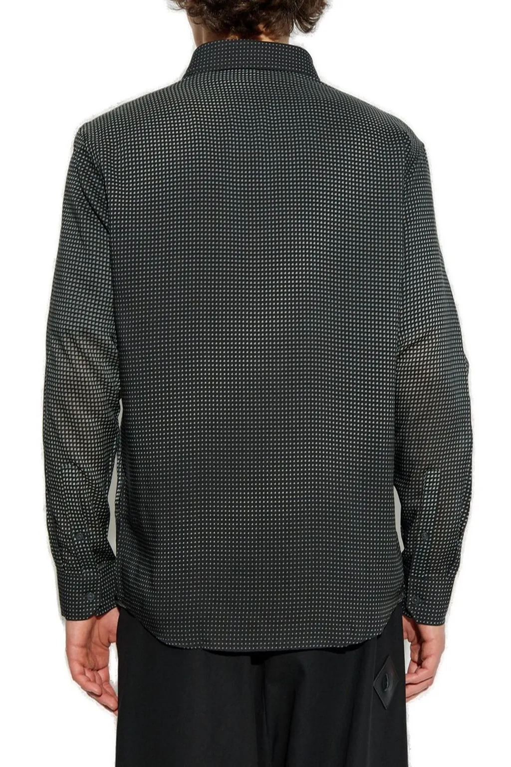 Emporio Armani All-Over Printed Button-Up Shirt