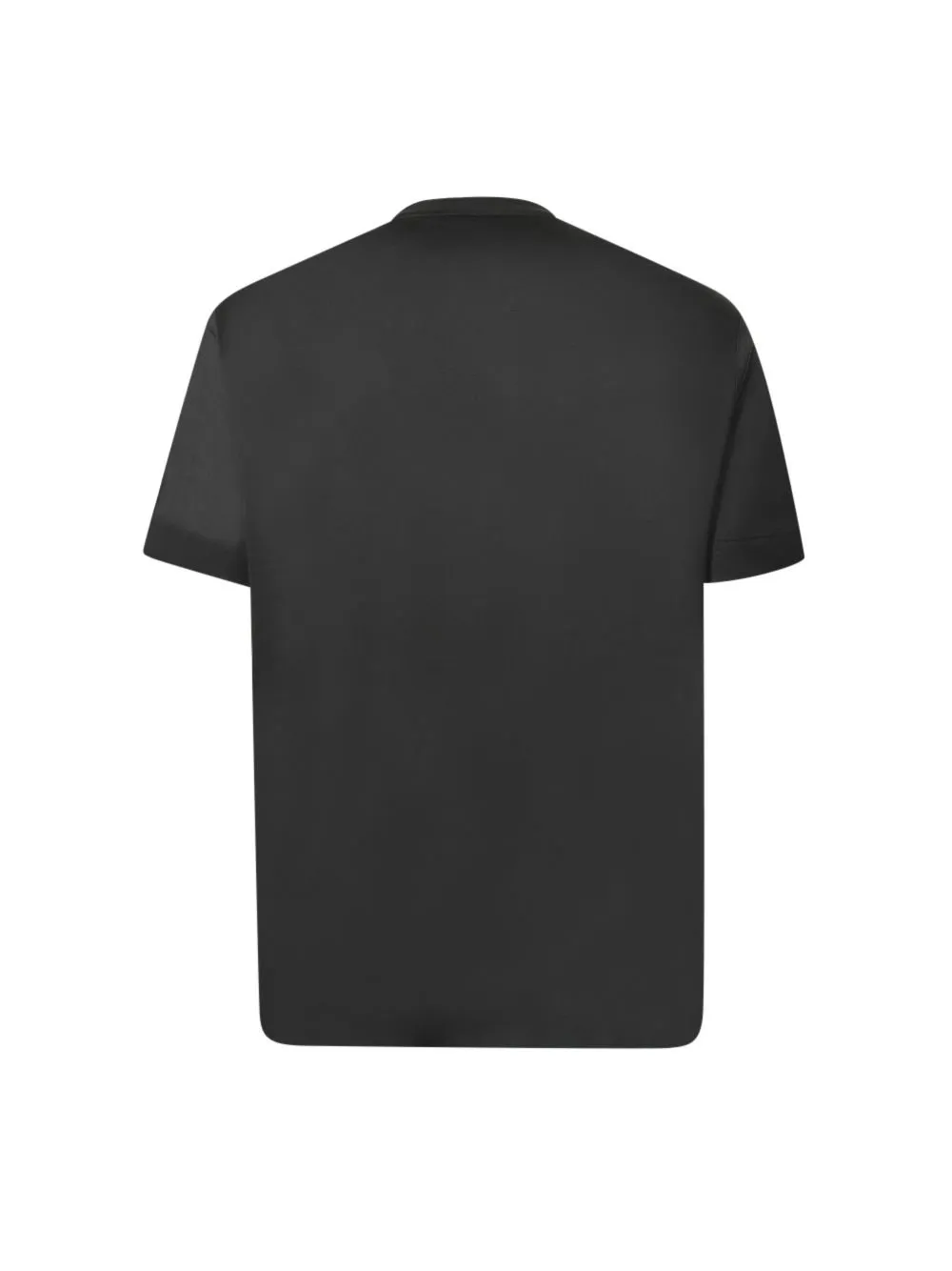 Emporio Armani Logo Embroidered Crewneck T-Shirt