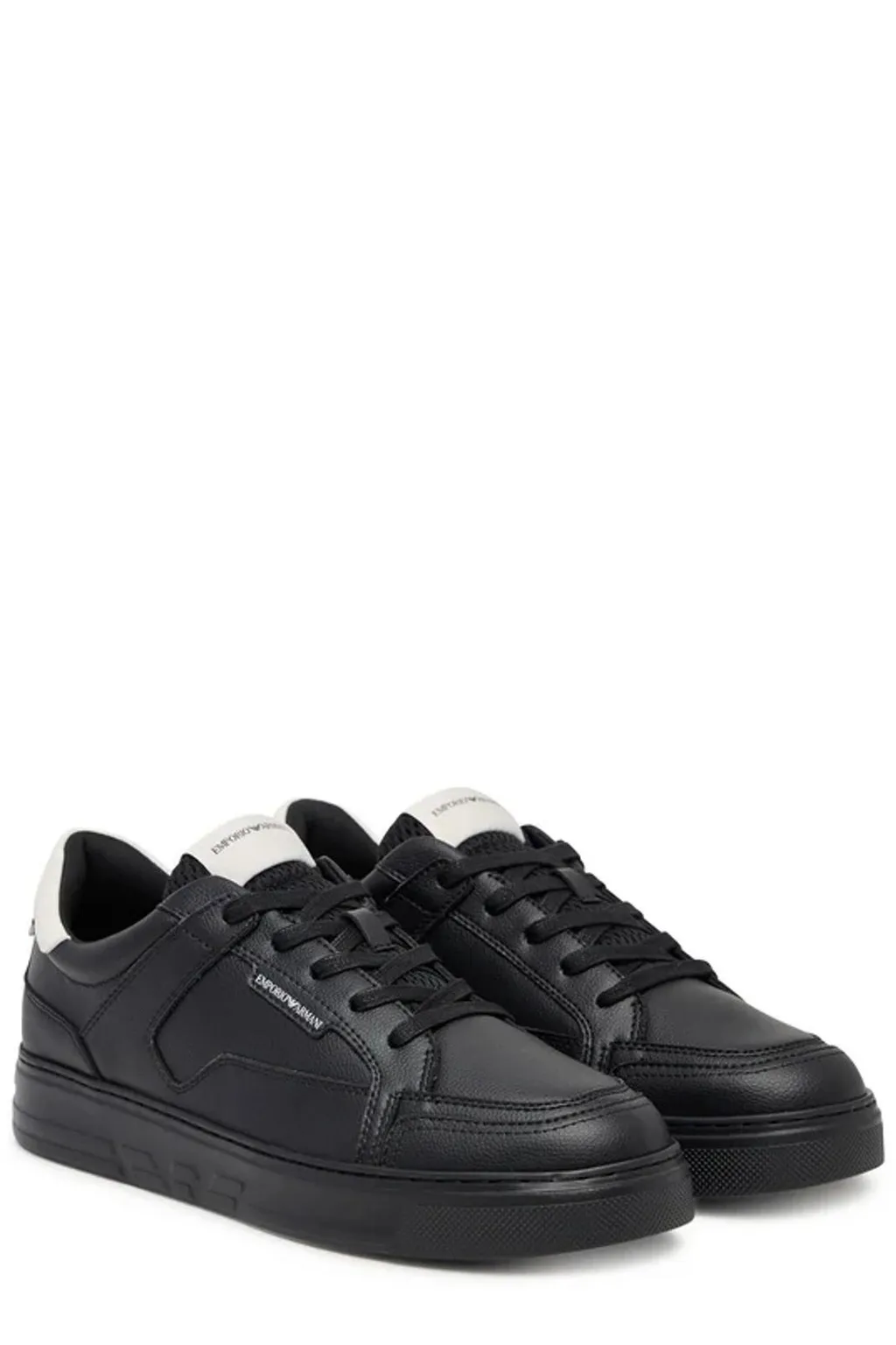 Emporio Armani Logo Printed Low-Top Sneakers