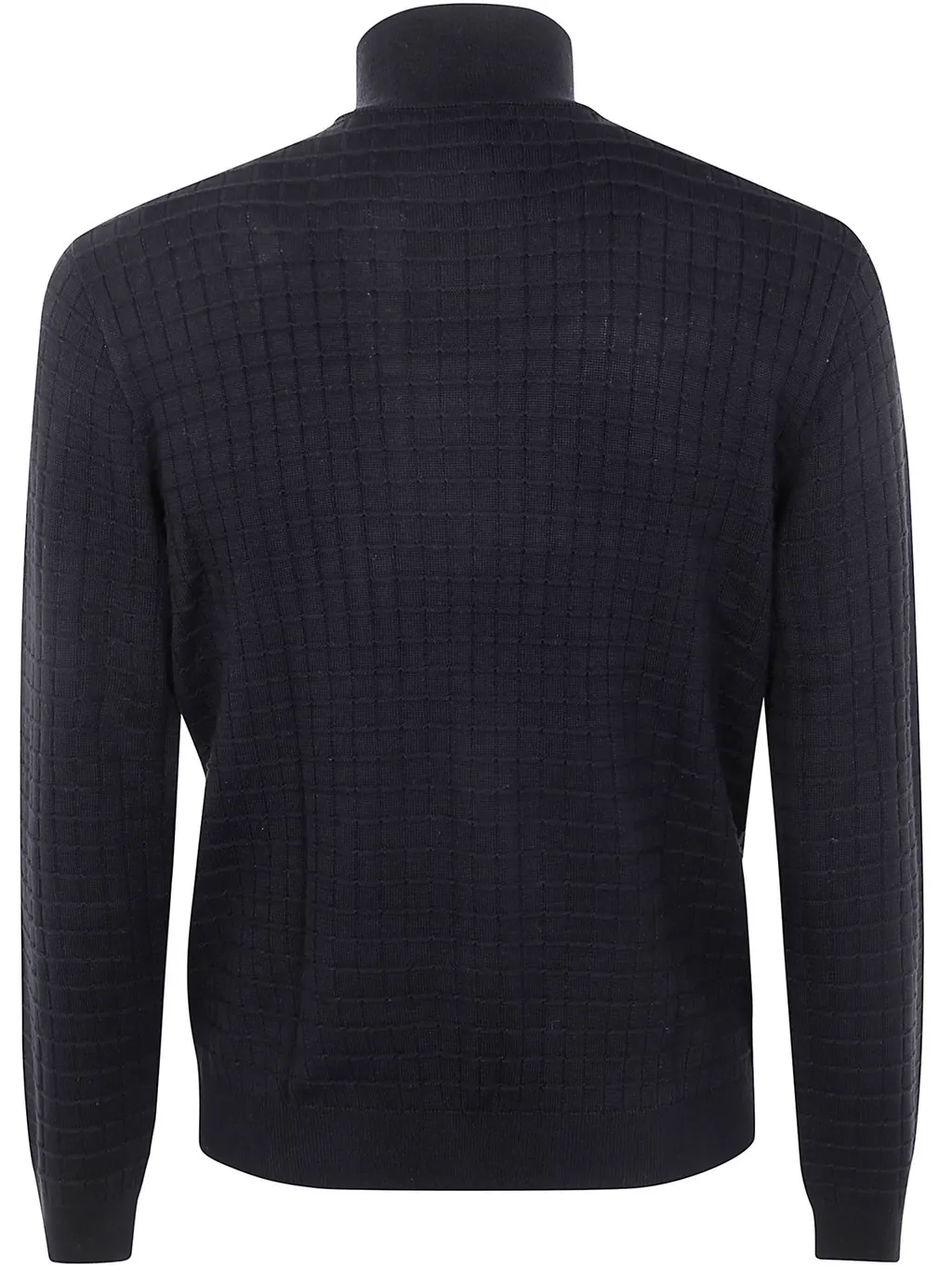 Emporio Armani Zip-Up High Neck Cardigan