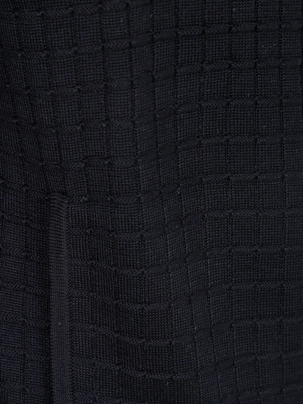 Emporio Armani Zip-Up High Neck Cardigan