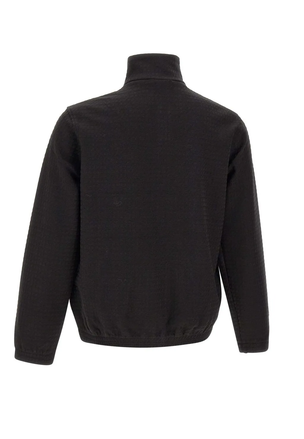 Emporio Armani Logo Embroidered Zip-Up Sweatshirt
